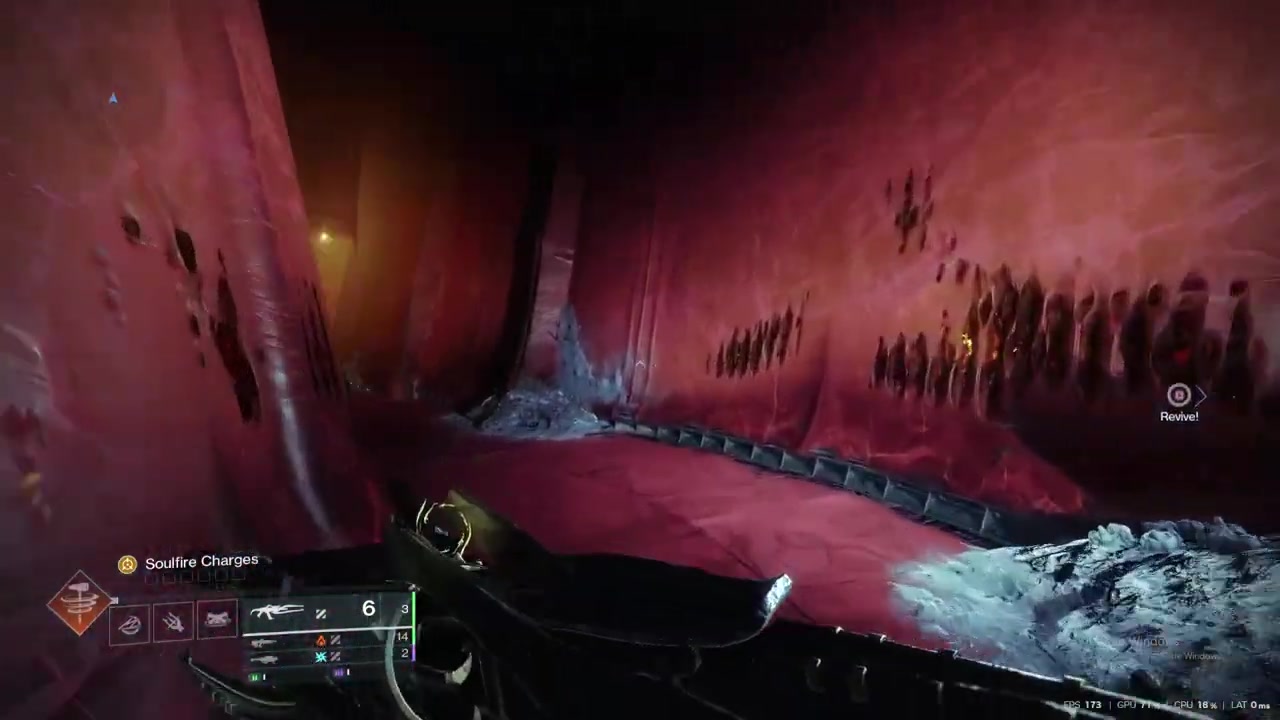 Follow the path out of the portal