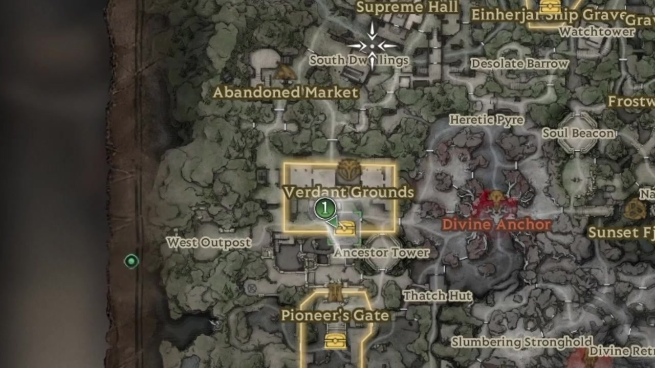 Open your map and find Pip's waypoint
