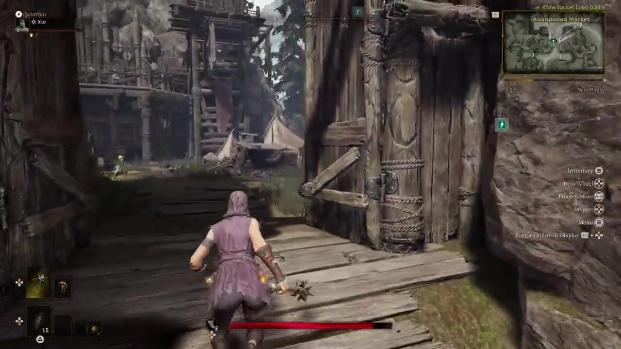 Set a waypoint to the Return Chime