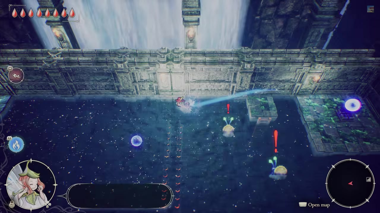 Shove the block out of the way