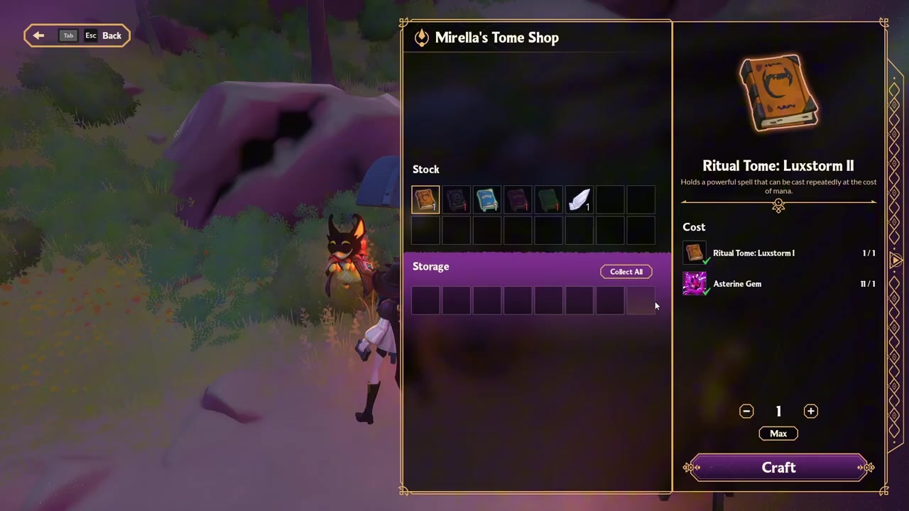 Choose the Ritual Tome
