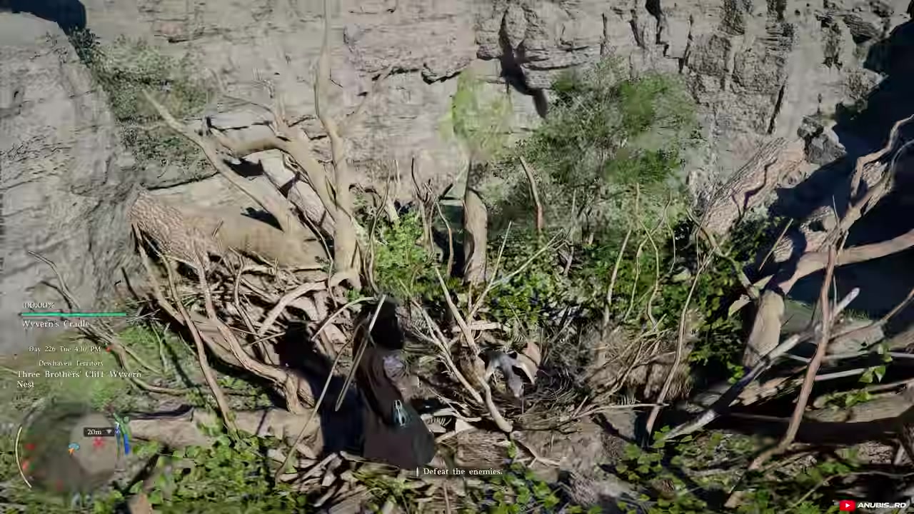 Reach the large ruin for the second egg