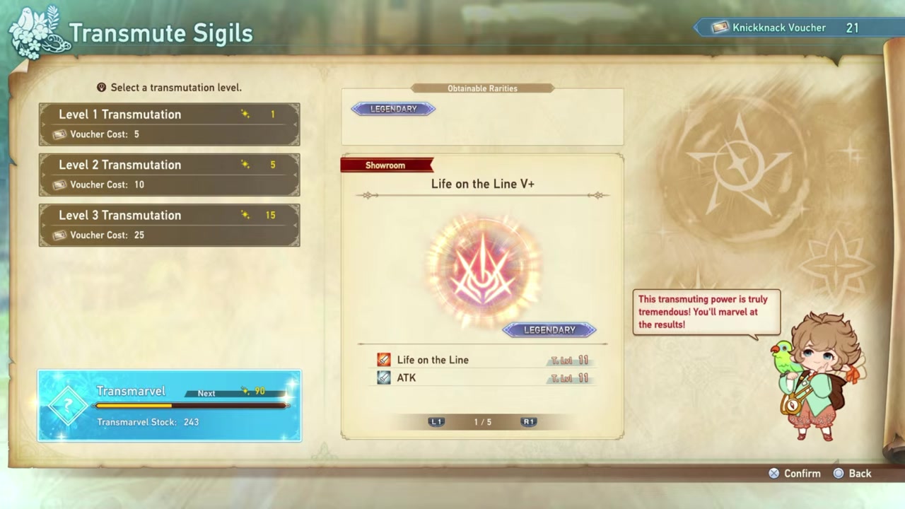 Farm rare upgrade materials
