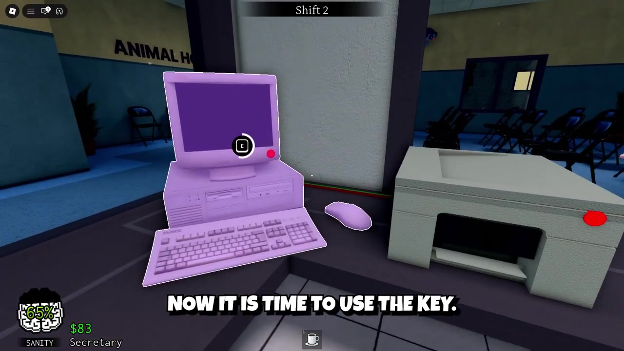 Go to the first unlocked corridor