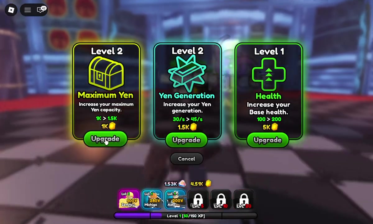 Upgrade both perks