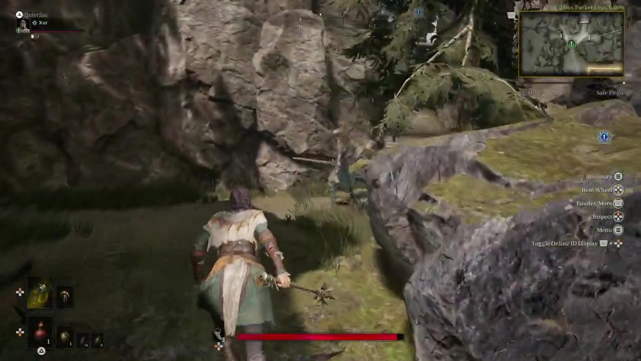 Navigate to the waypoint and avoid players
