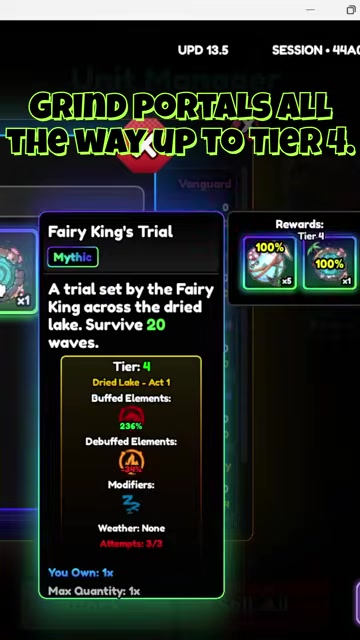 Farm Tier 4 runs
