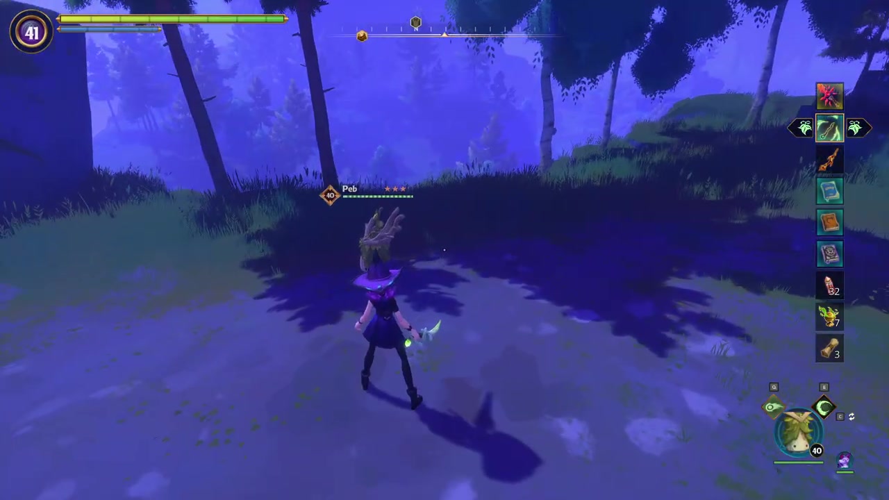 Catch Peb to pop the achievement