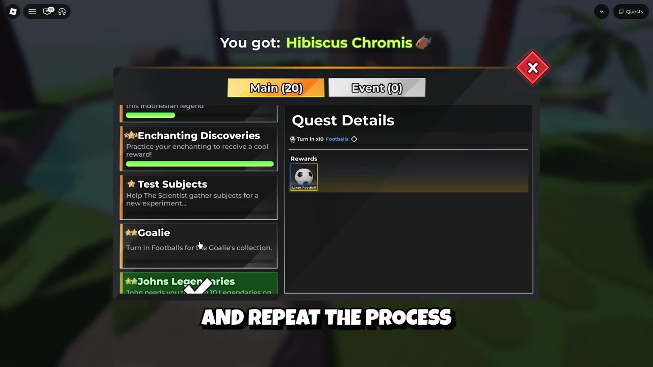 Repeat the process nine more times