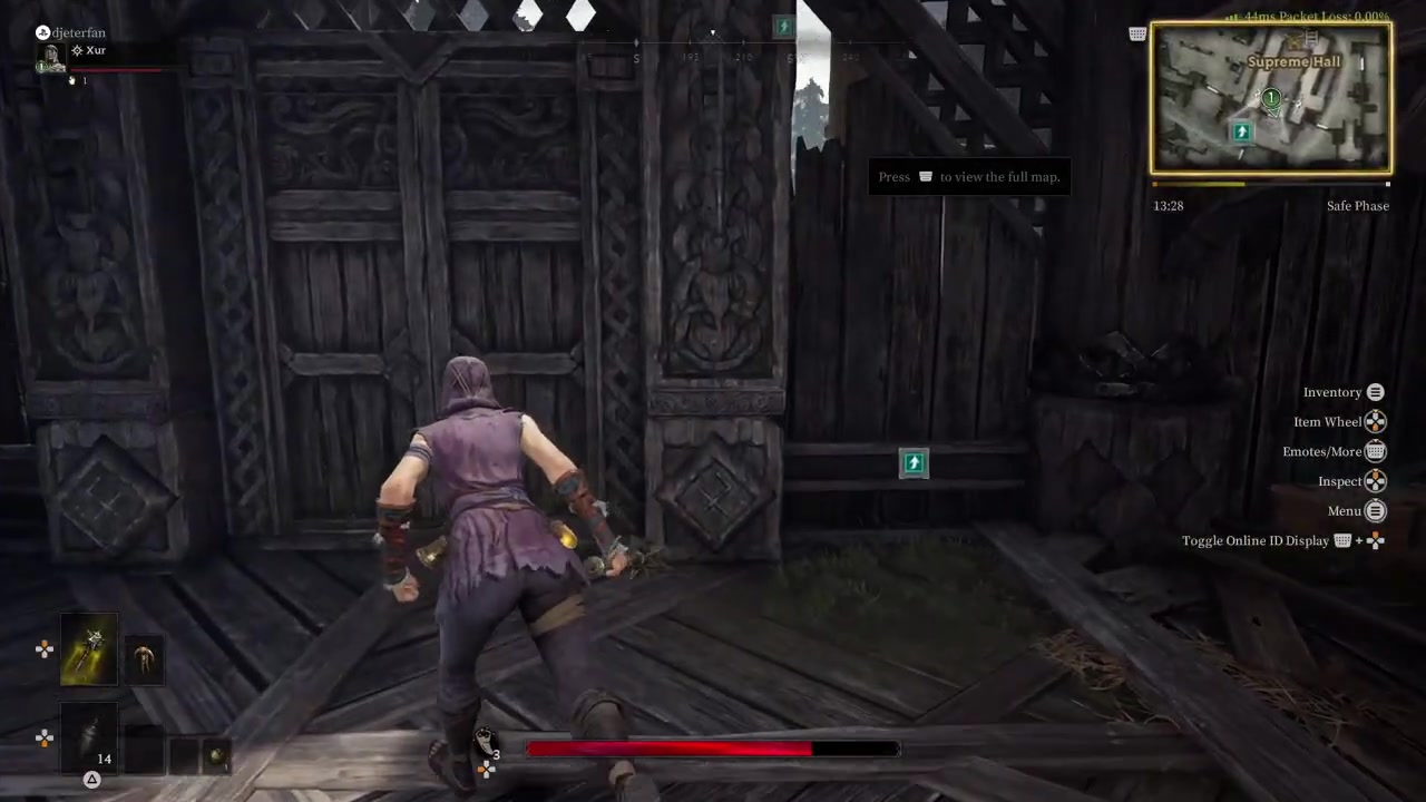 Activate the extraction at the chiming tree