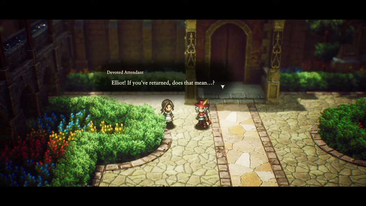 Hand the hat to the Devoted Attendant