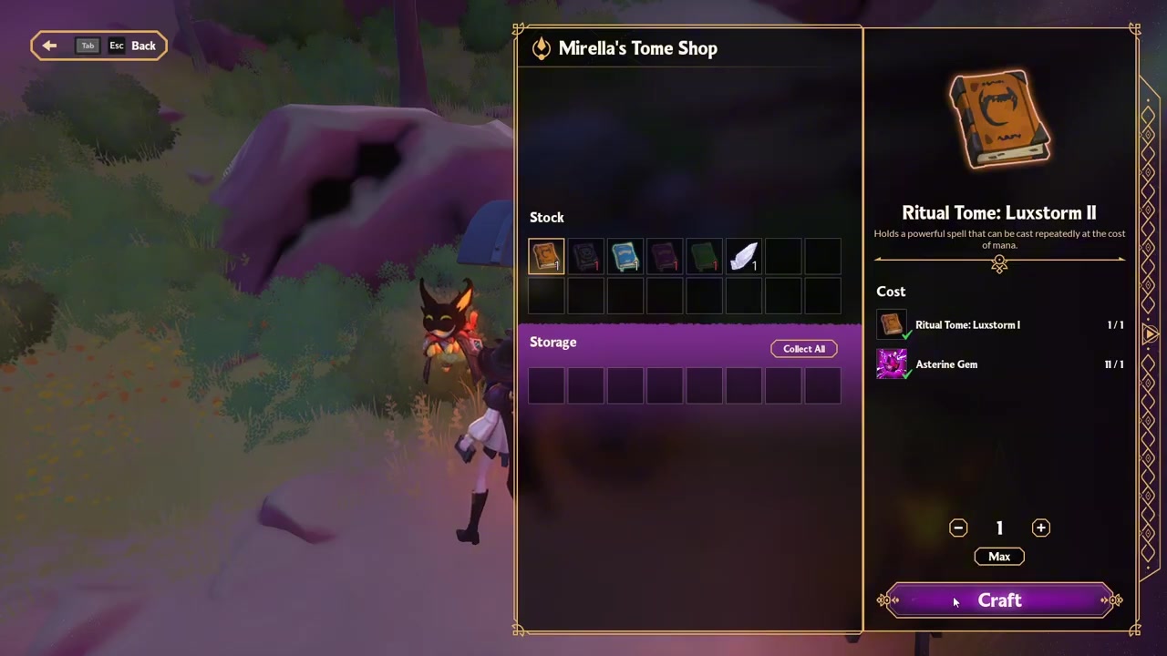 Spend Asterine/Asterine Gems