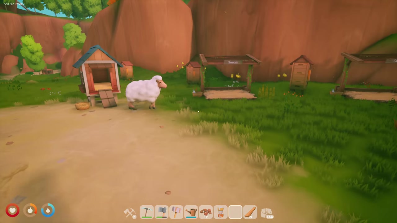 Let the Sheep settle in