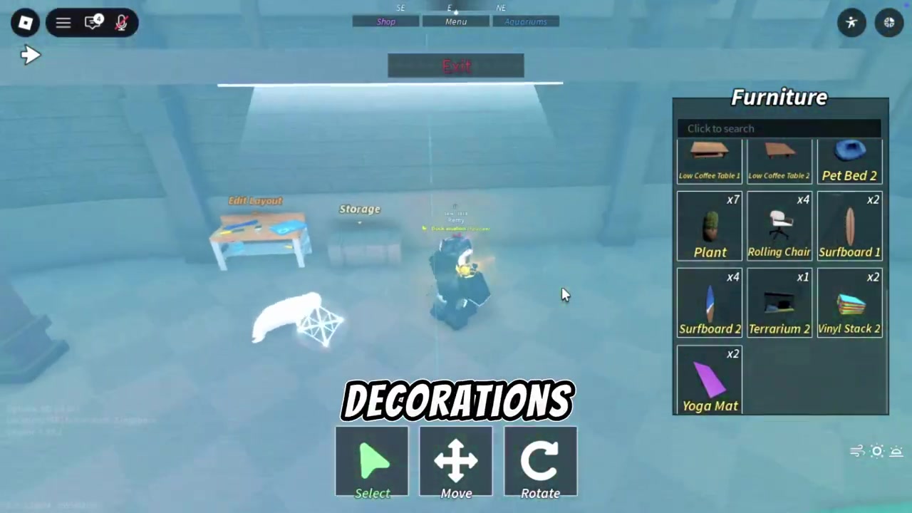 Enter edit mode and place