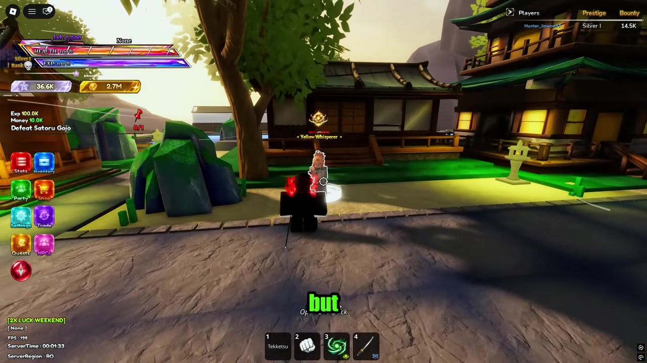 Use the boss summoner NPC
