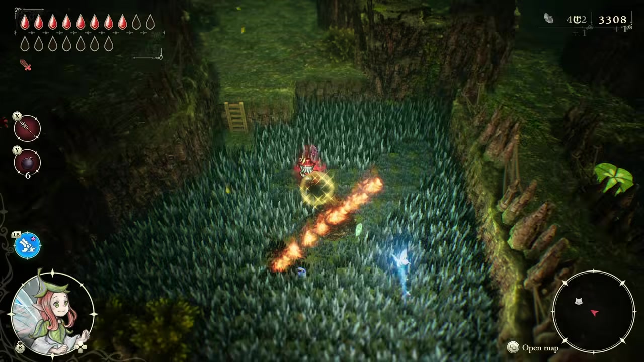 Backtrack to the jump pad