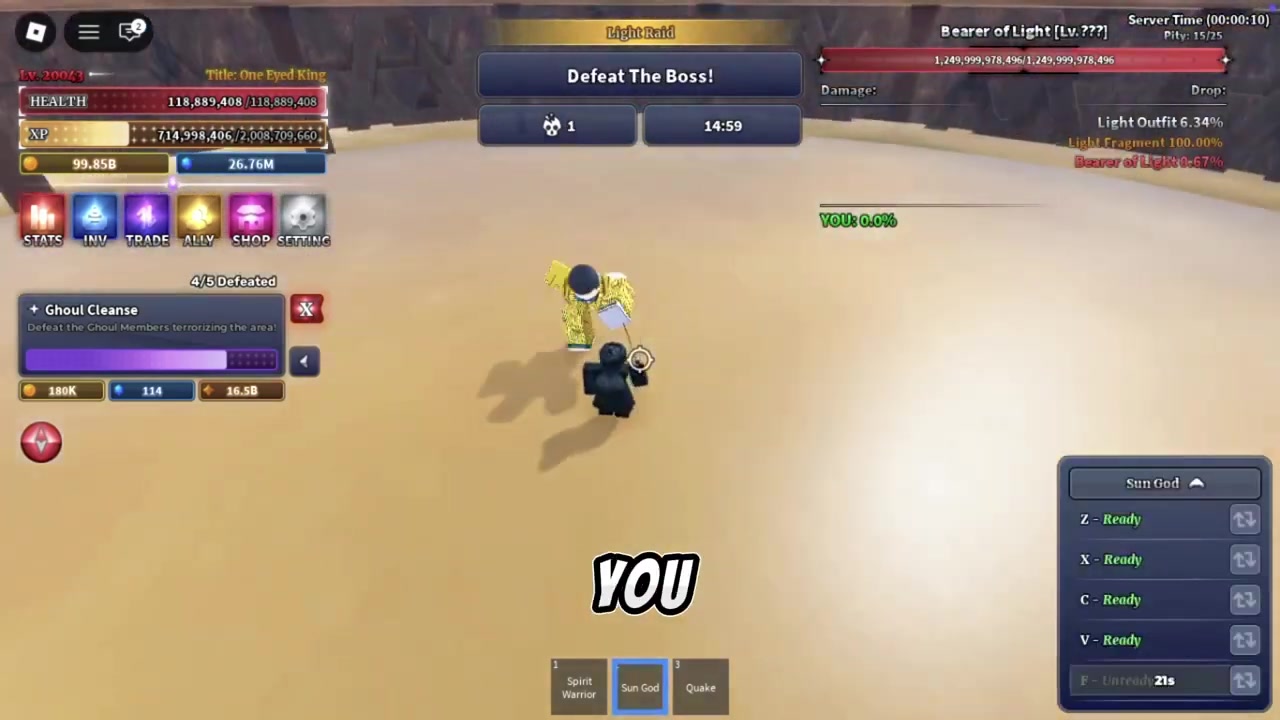 Claim the Light Fragment