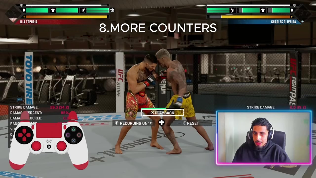 Punish a slipped uppercut