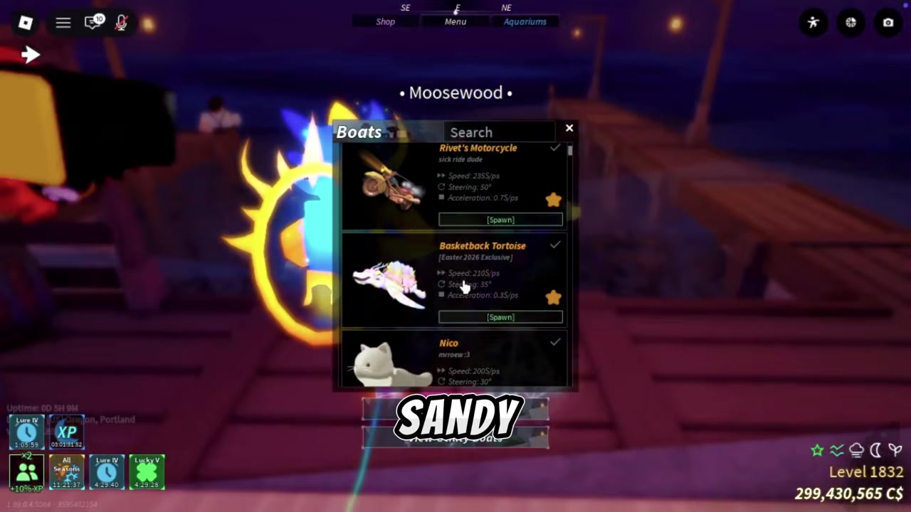 Catch a Sandfoot with the Sandy mutation