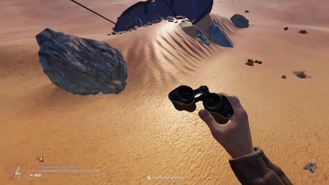 Keep the shovel in inventory