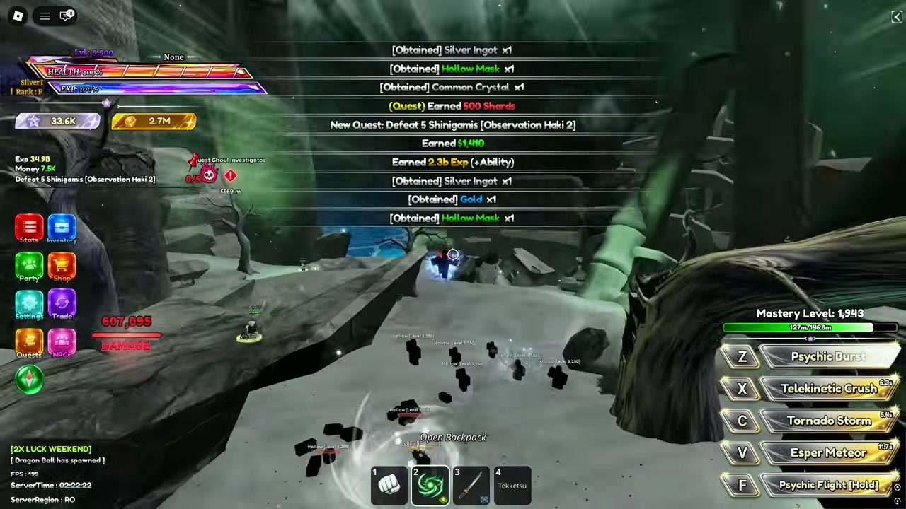 Defeat Shinigami five times