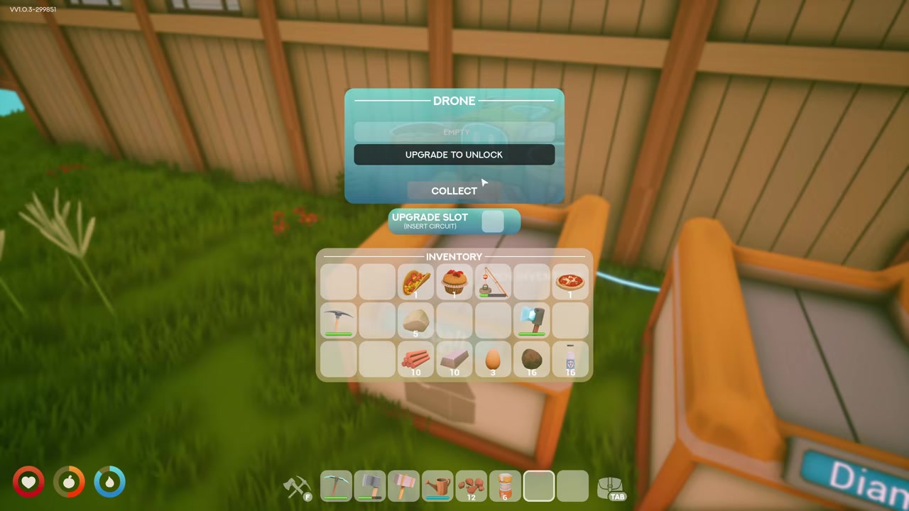 Grab the loot and stash it