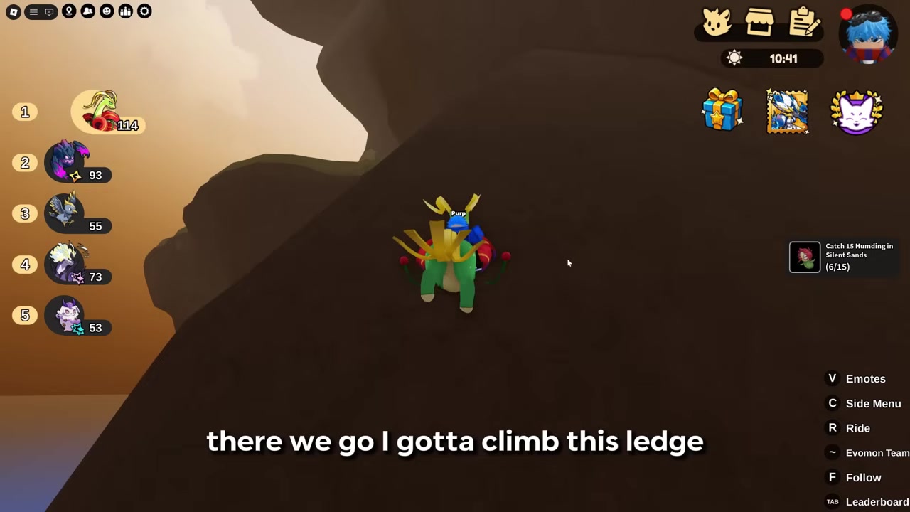 Clear the hardest ledge