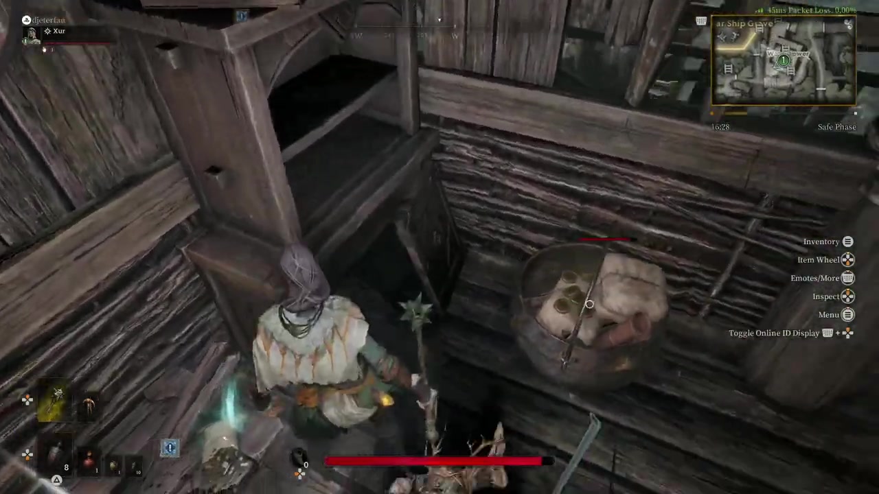 Fight the enemies blocking the chest