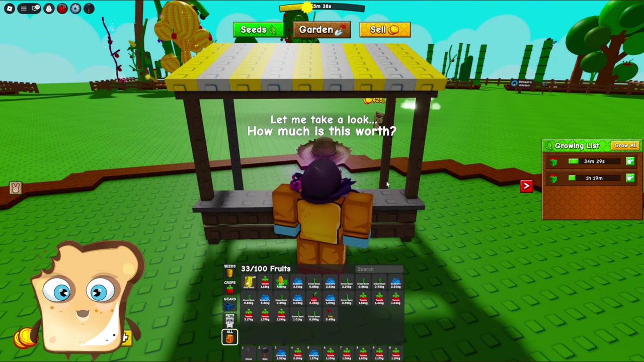 Sell the golden crop