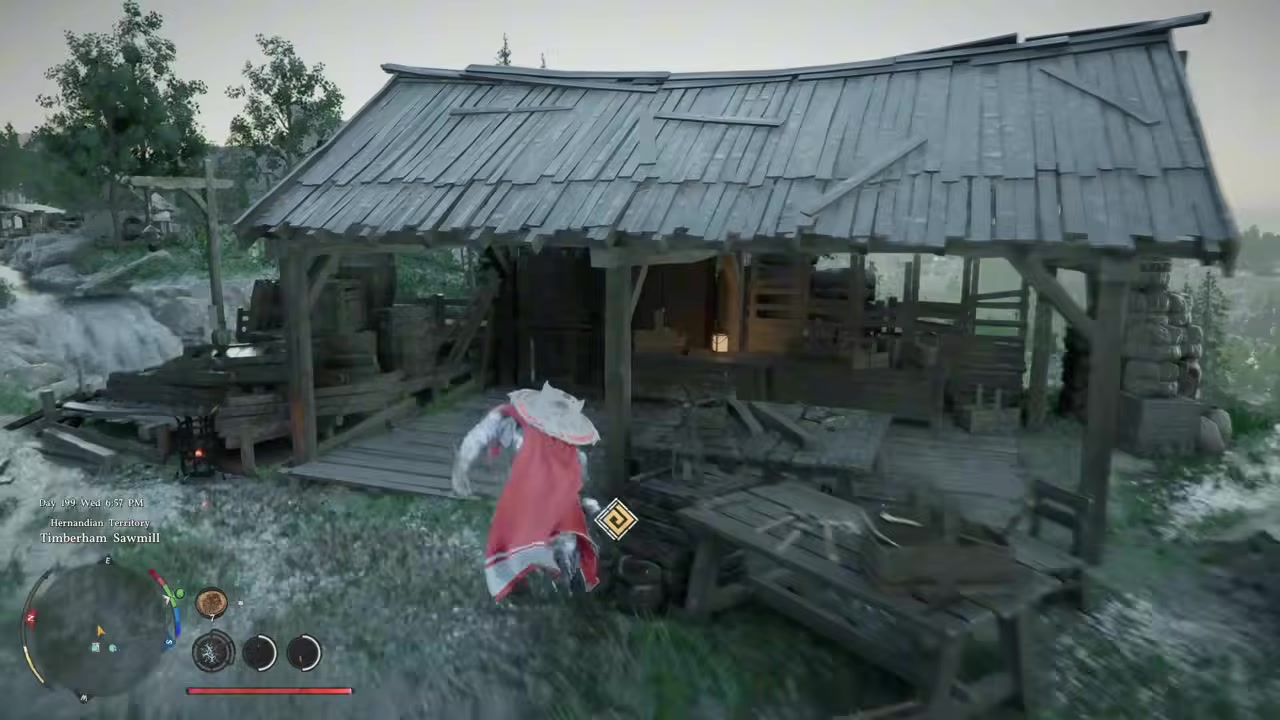 Interact to craft both items