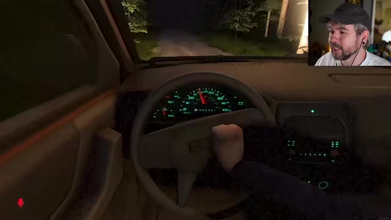 Drive out to the main road