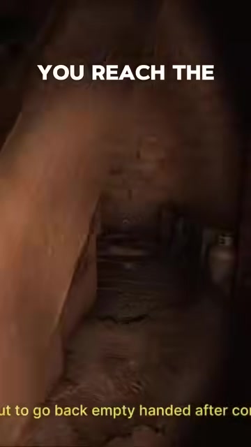 Check under the church stairs