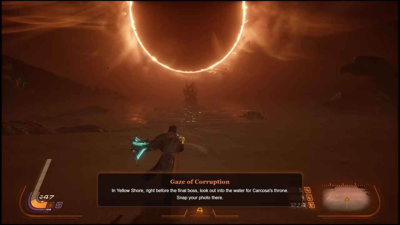 Shoot the Yellow Shore throne