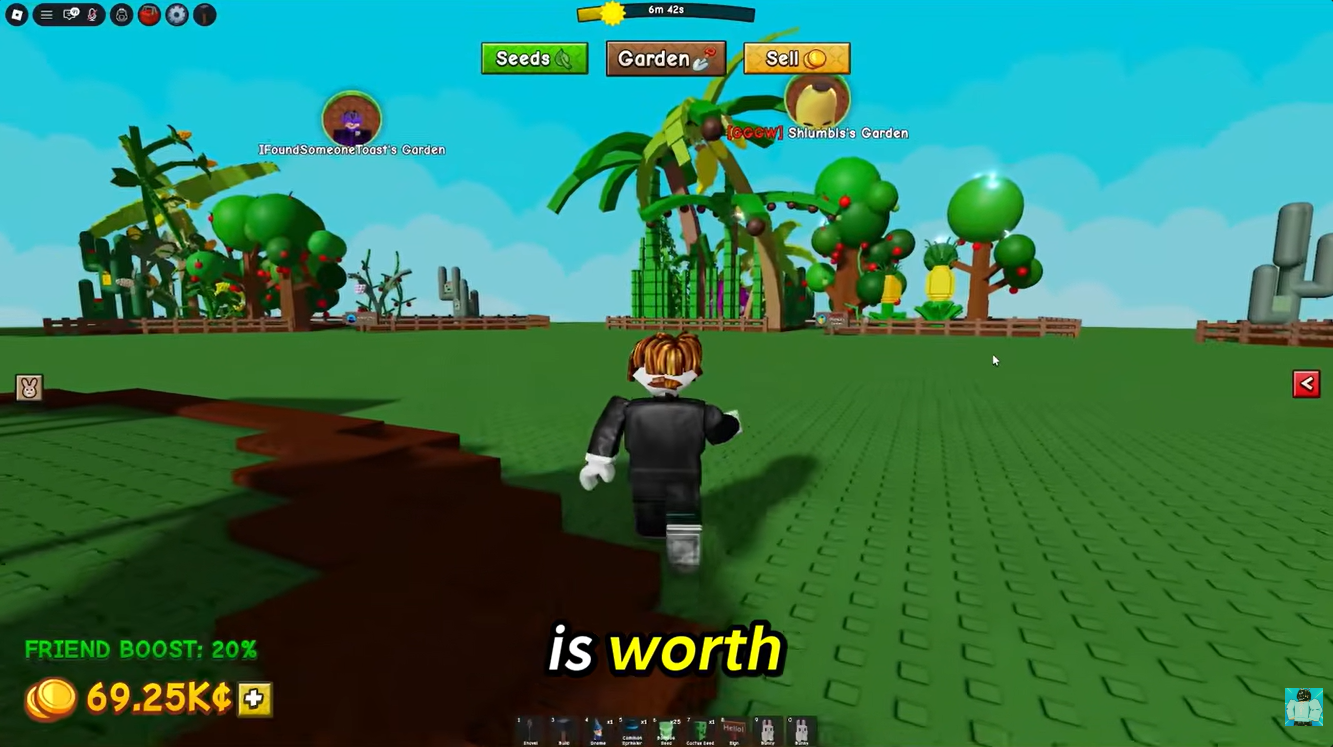 How Bargaining works in Grow a Garden 2 - collecting your fruits