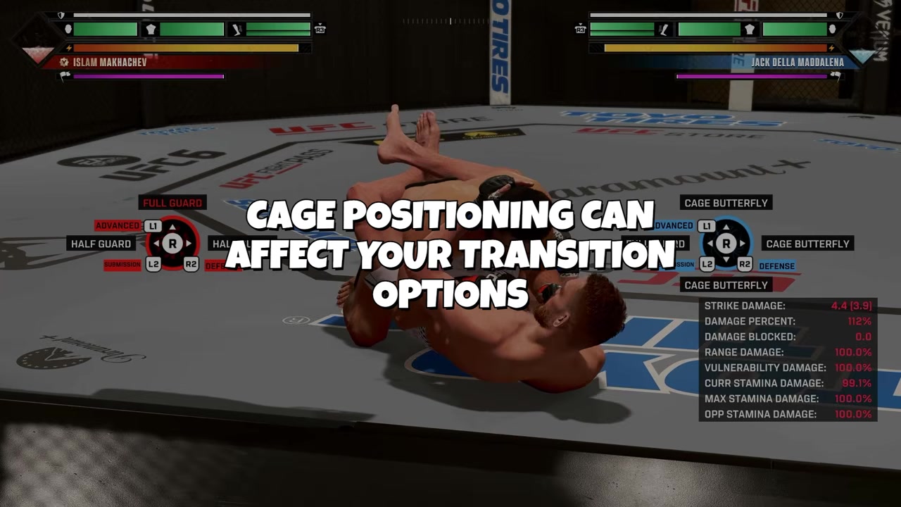 Cage proximity opens unique positions like cage butterfly.