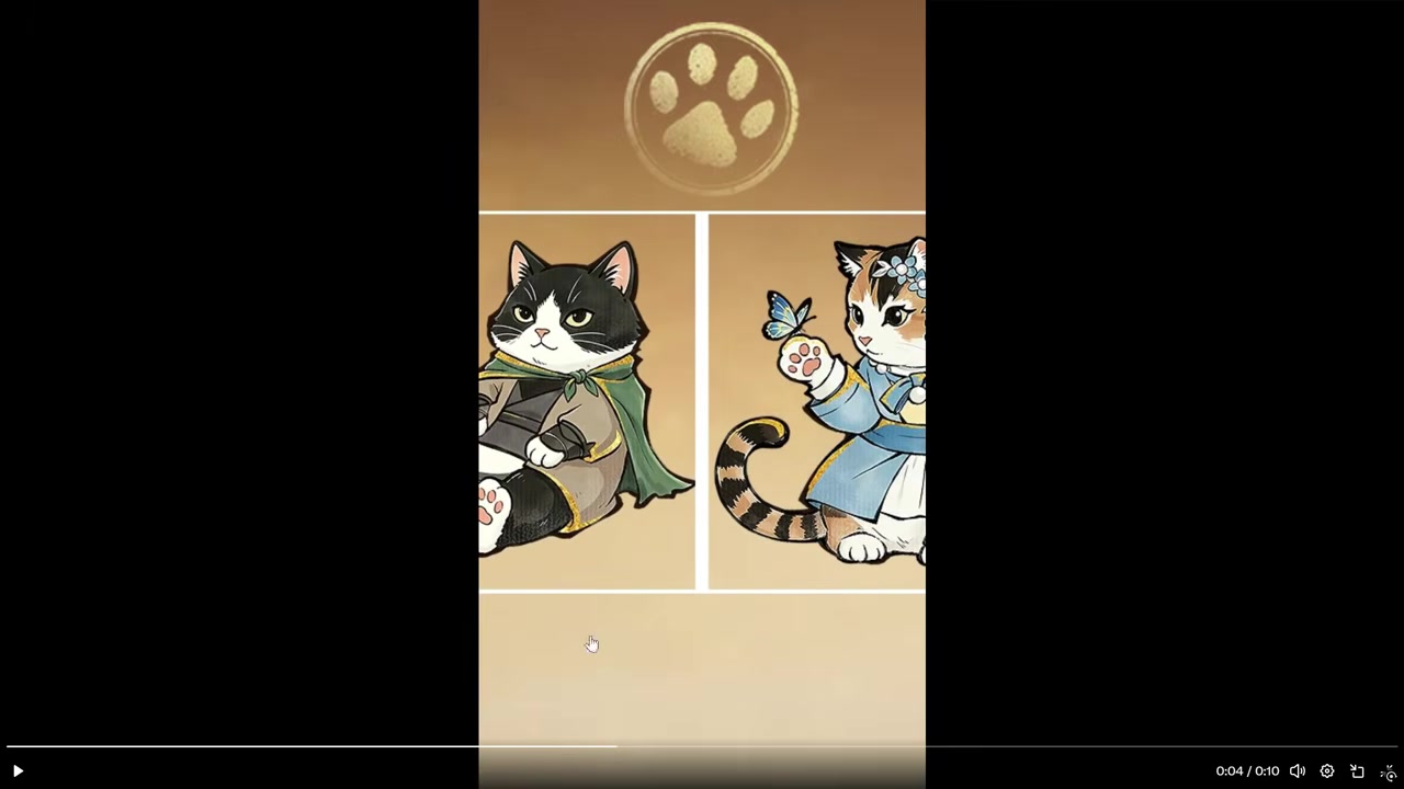 A look at the new fat black cat pet companion