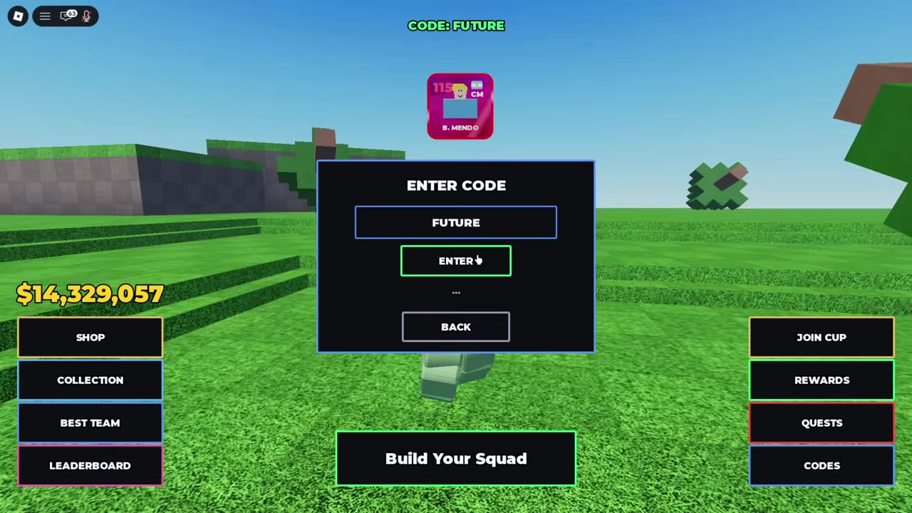 FUTURE code reward