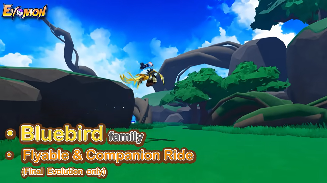1 - Bluebird family Image credit: Evomon Roblox