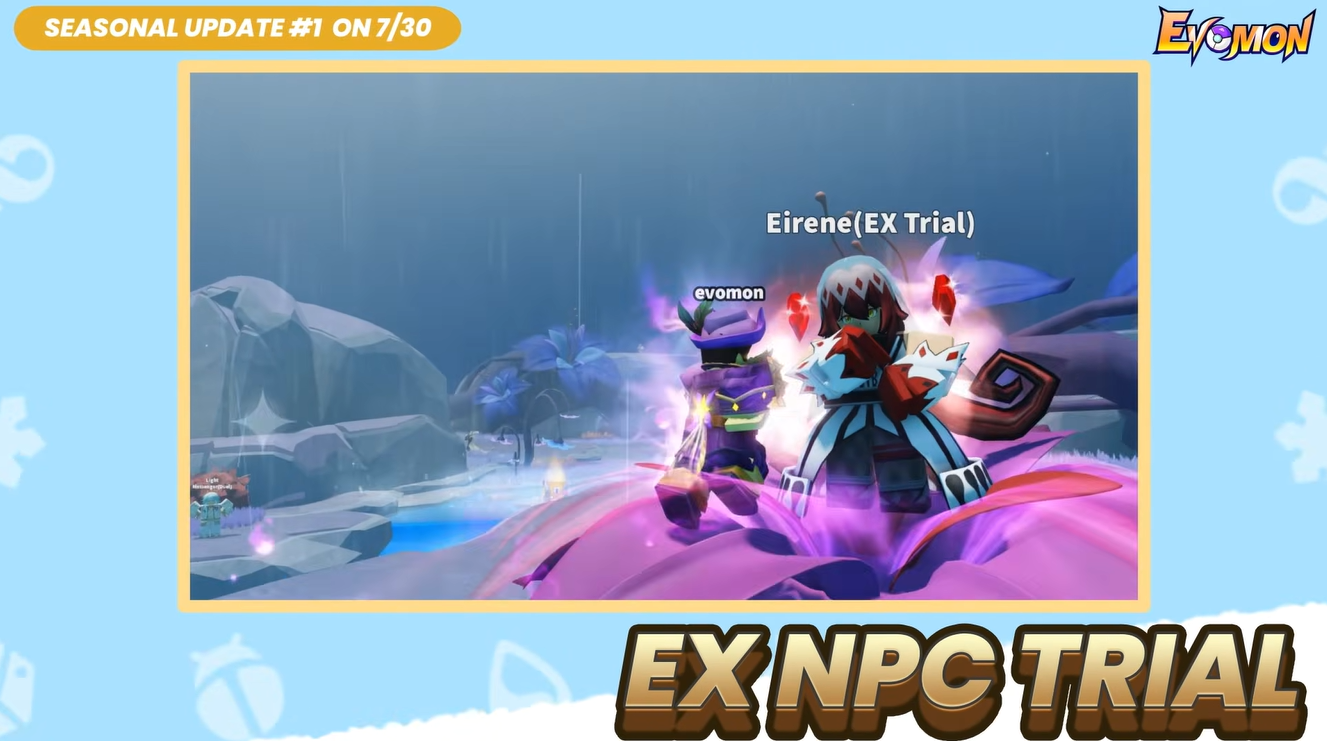 Evomon Season 1 Update Guide (Roblox)