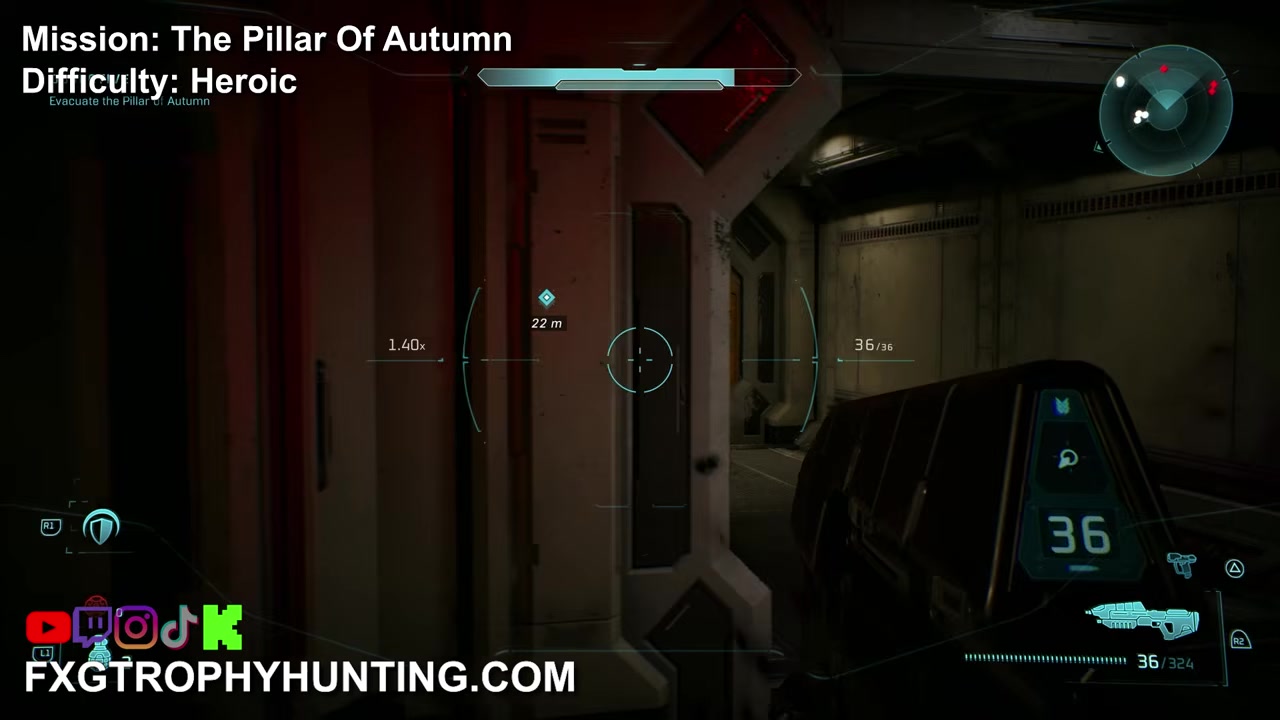 Fight corridor groups from range