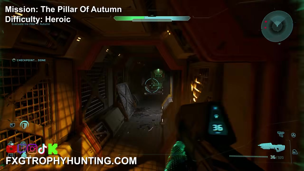 Attack from behind when the route opens