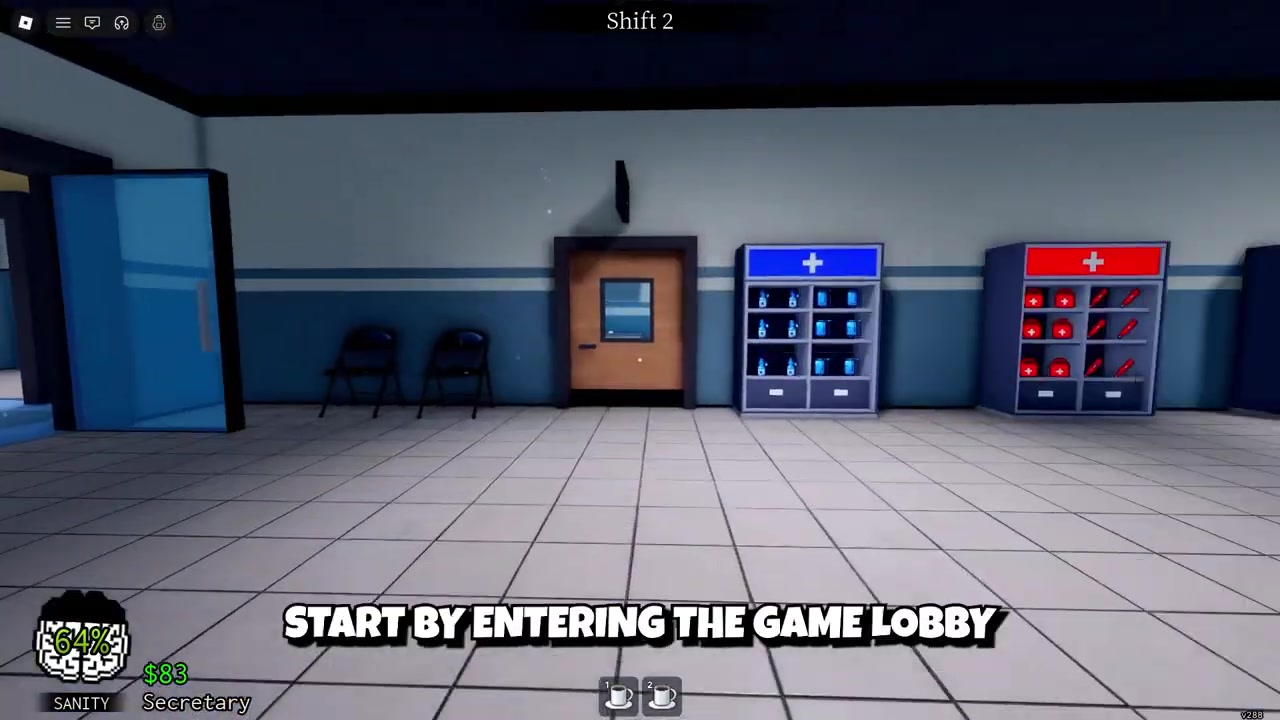 Enter the lobby