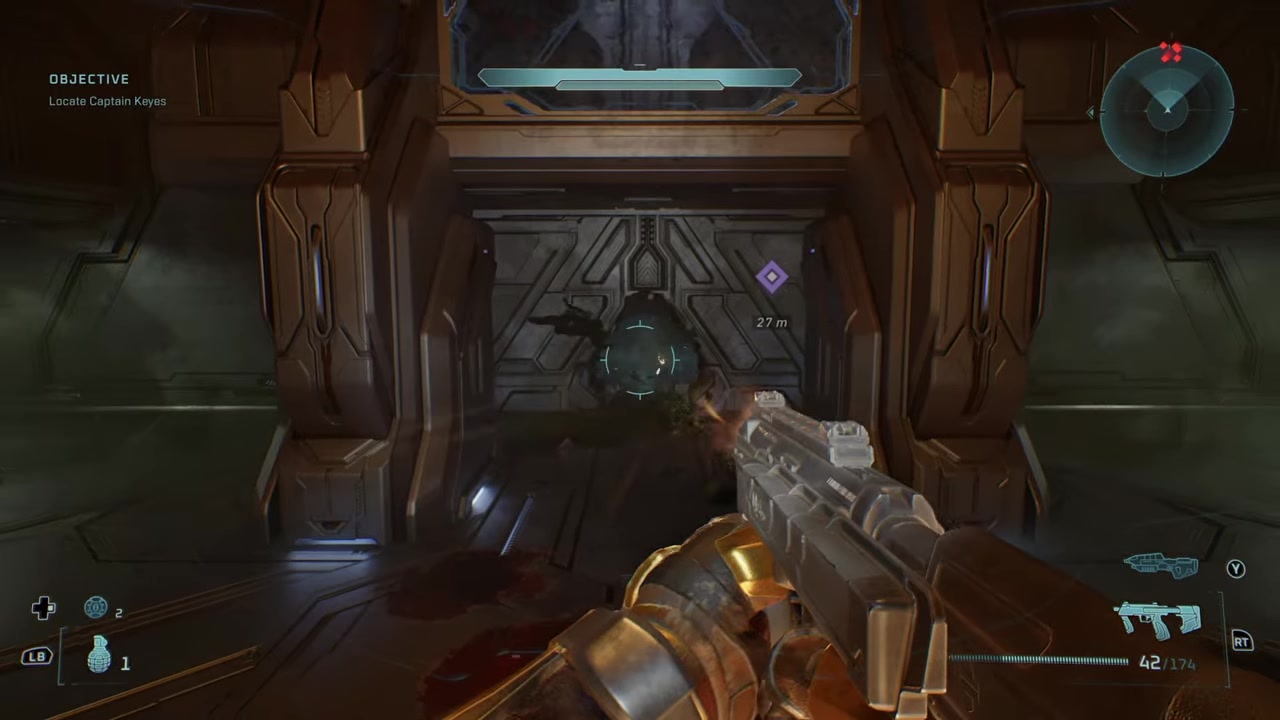 Clear the exit wall