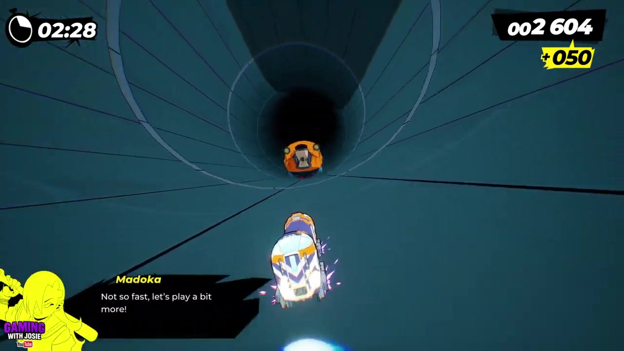Stay opposite during the tunnel chase