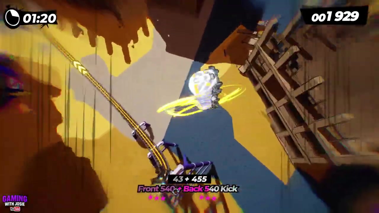 Slam down under Madoka's charge