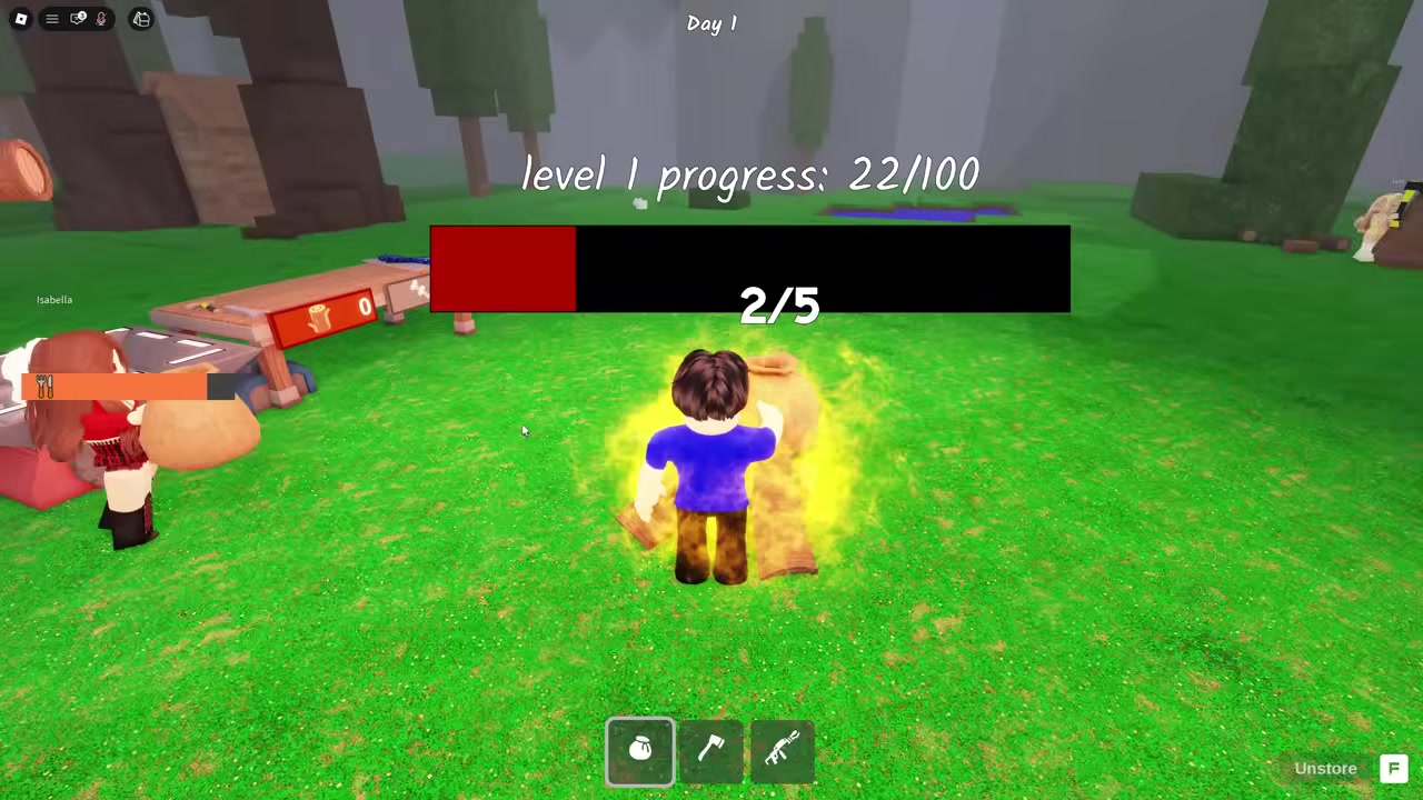 Raise the campfire to Level 2