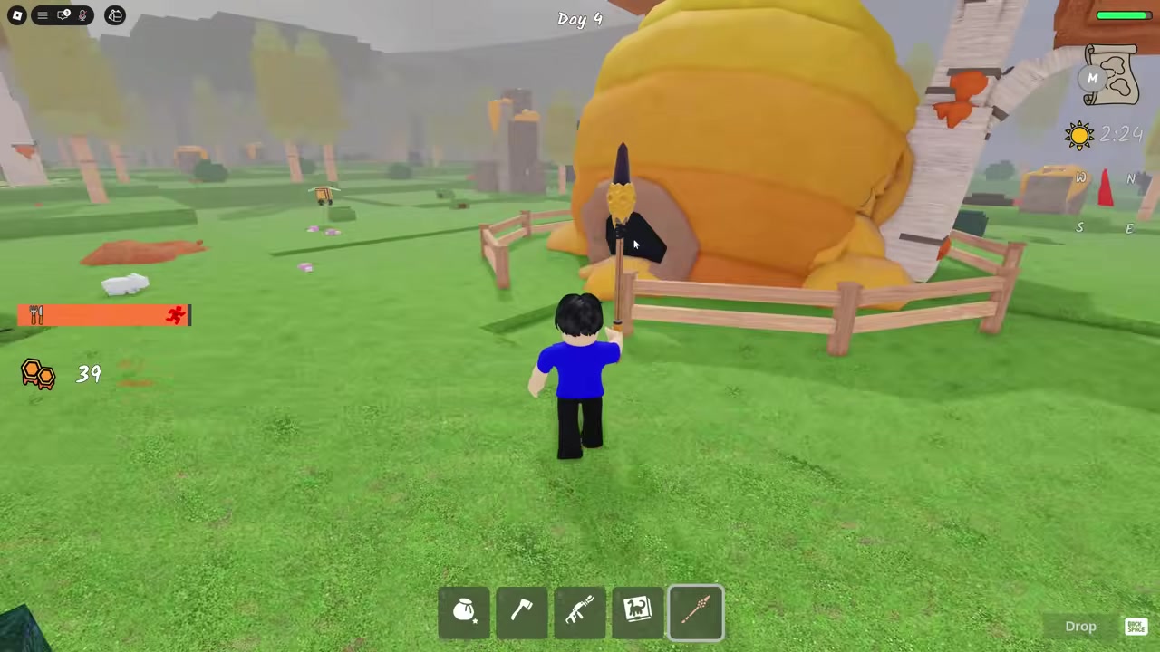 Build Giant Beehive strength
