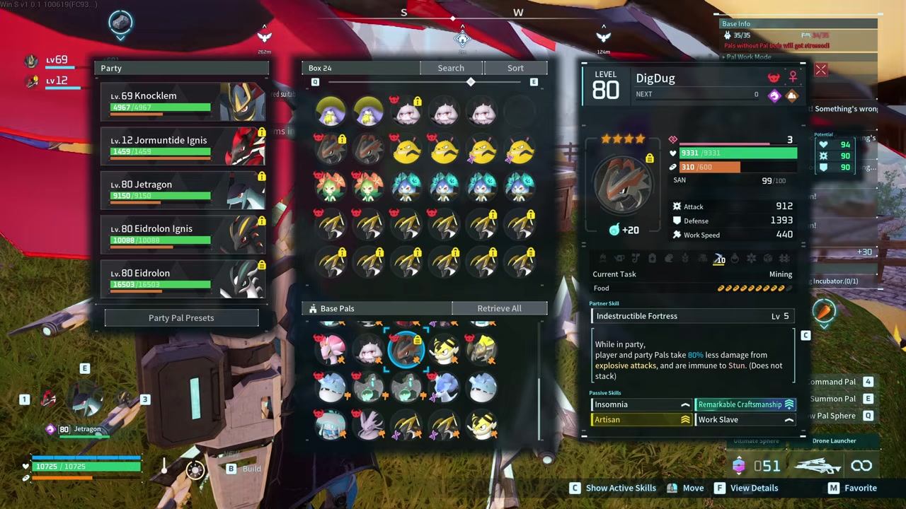 Gather the target passive stack