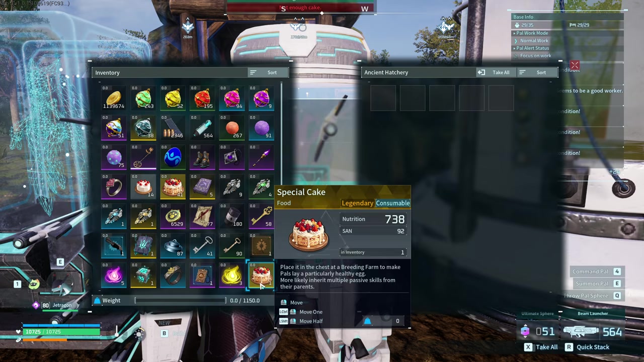 Keep the intermediate with all desired passives
