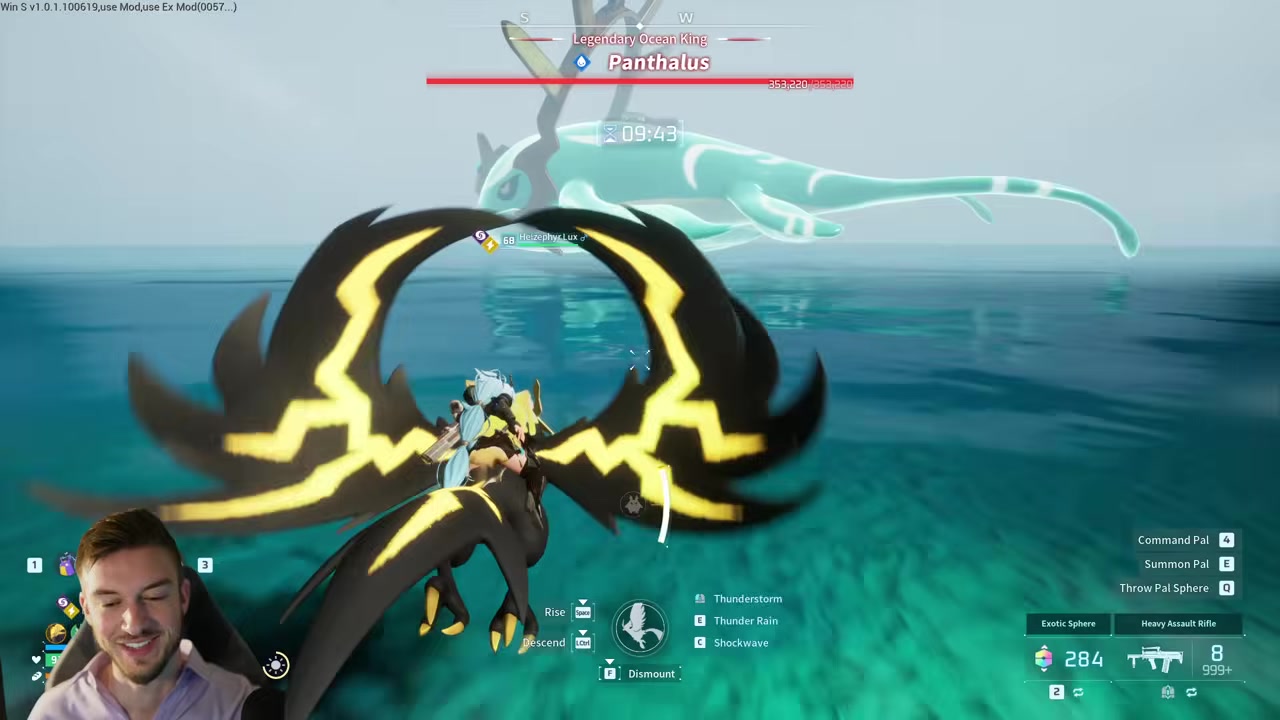 Stay low over the water